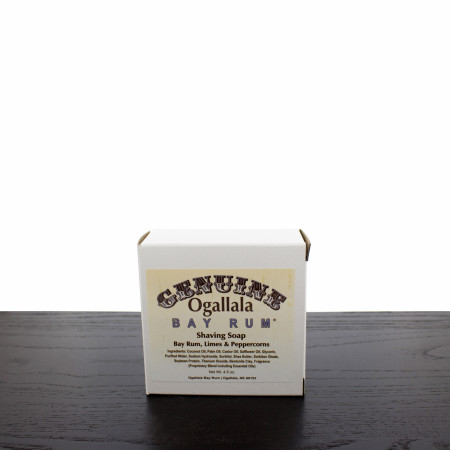 Product image 0 for Ogallala Bay Rum, Limes & Peppercorns Shaving Soap